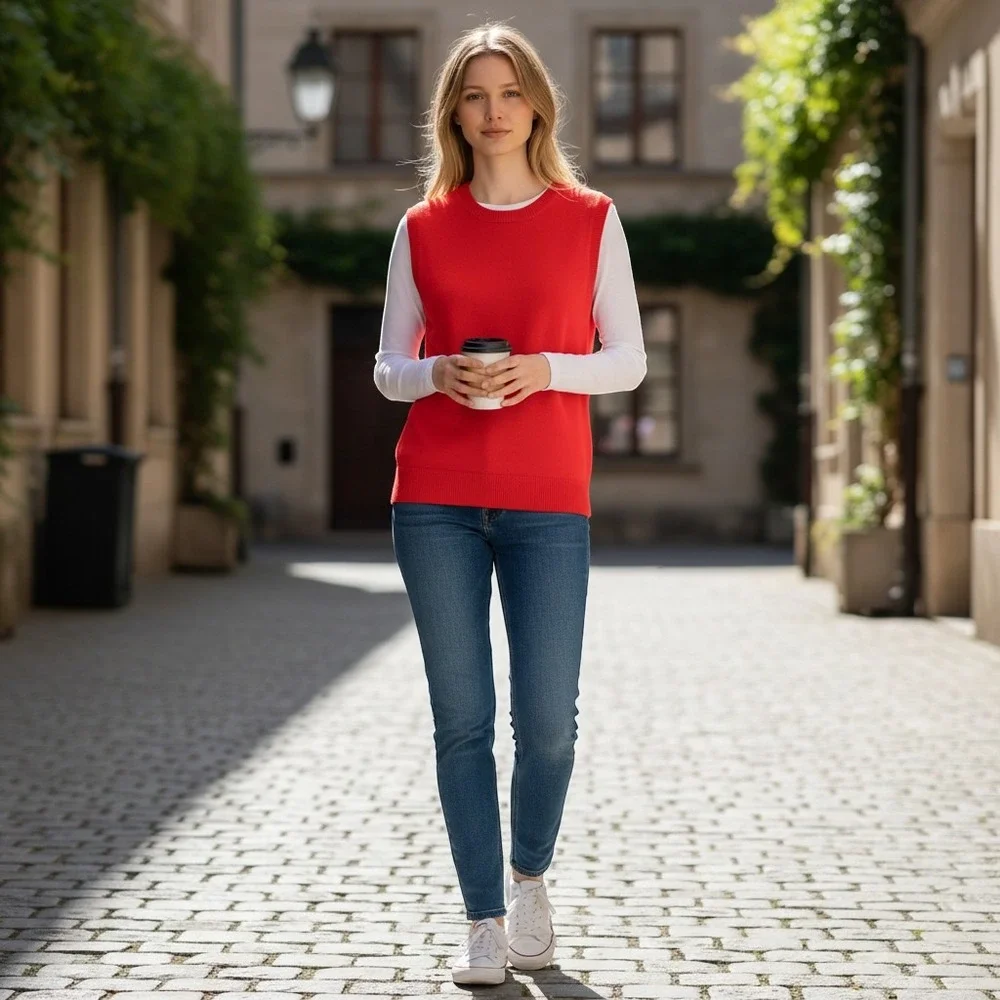 Talbots sleeveless sweater